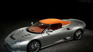 Spyker C8 Aileron Spyder: Extravagant Fighter Plane Goes Topless